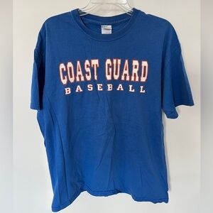 Coast Guard Baseball Blue T-Shirt
